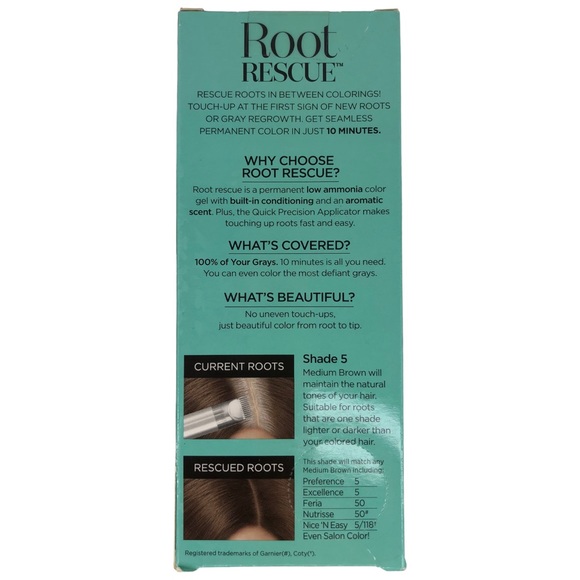 🆕 L'Oreal Root Rescue Medium Brown (5) ORIGINAL FORMULA - Picture 3 of 5